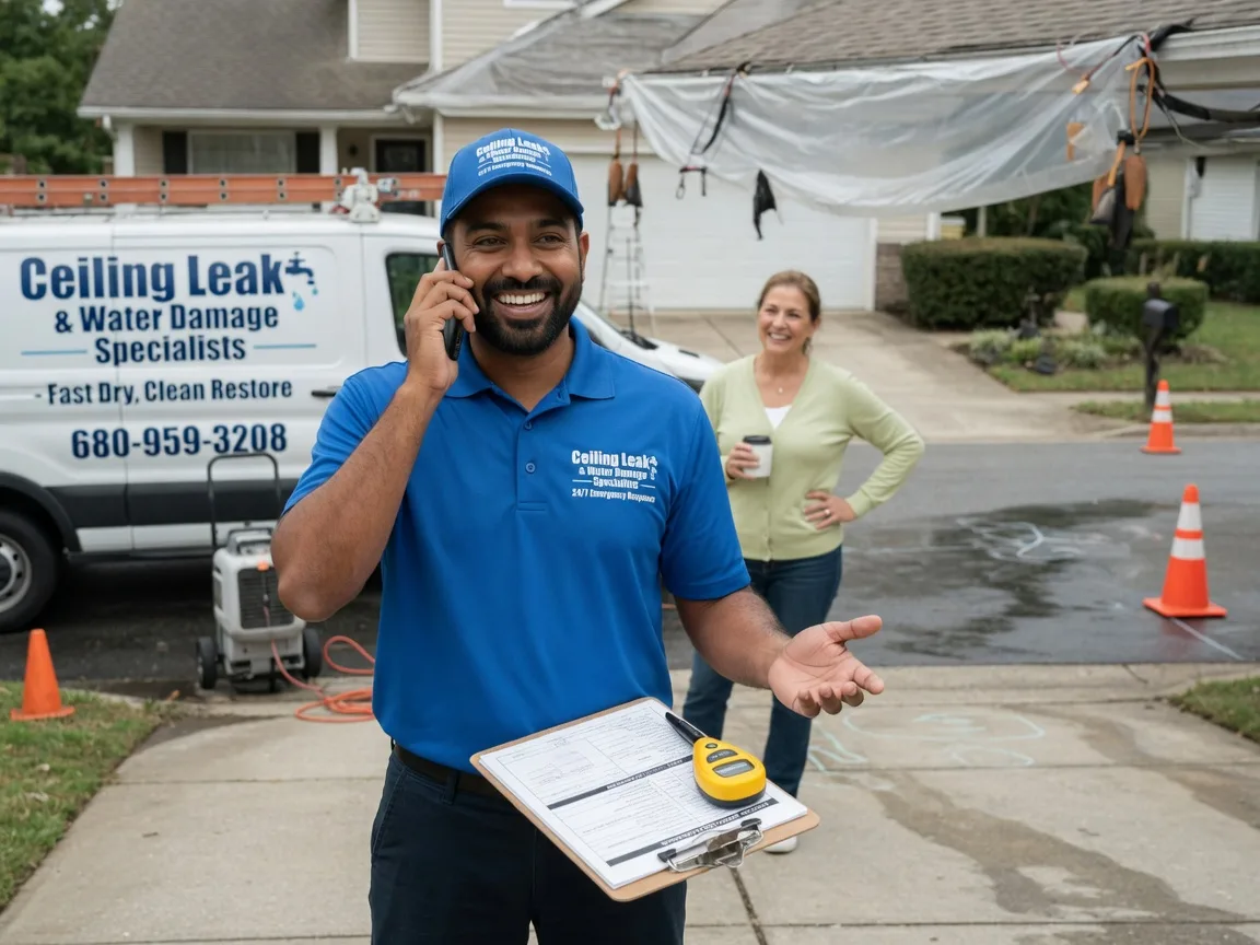 Ceiling Leak Cleanup Castle Dale, UT FAQs